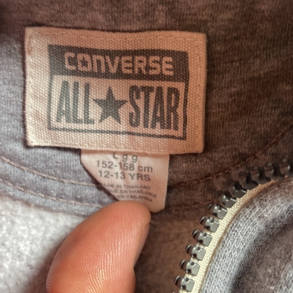 Couple girls hoodies with plenty of life left in them lululemon and converse - Picture 4 of 4